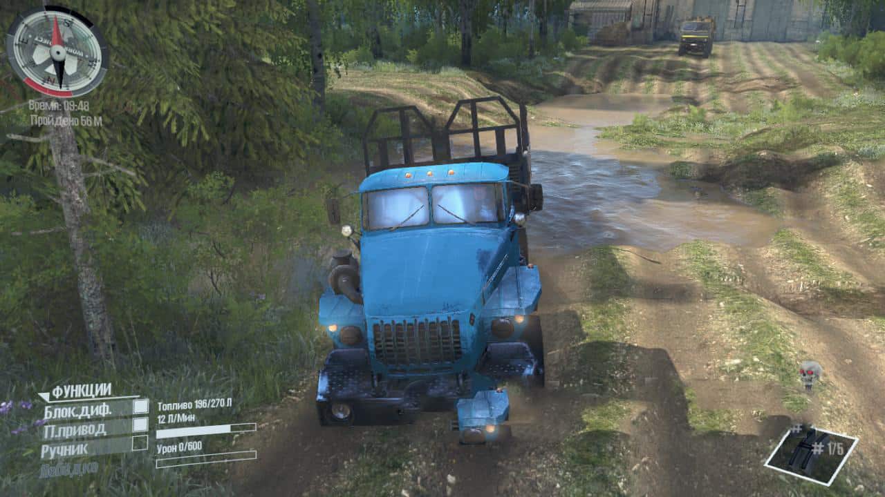 SpinTires:Mudrunner - Village Map v1.0.0