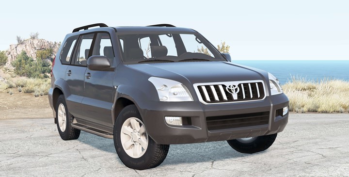BeamNG - Toyota Land Cruiser Prado GX 5-door (J120W) 2007 Car Mod