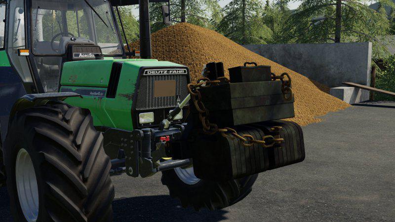FS19 - Selfmade Weight Mod V1.0