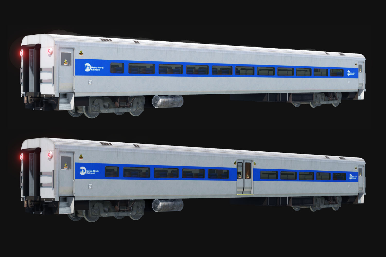 Transport Fever 2 - Shoreliner II & III Railcar (MNCR)
