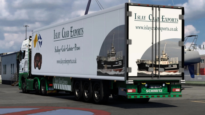 ETS2 - Islay Crab Exports Skin Pack V1.0 (1.40.x)