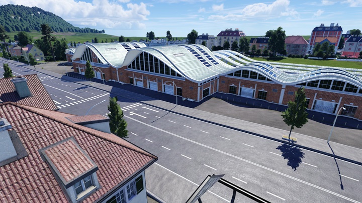 Transport Fever 2 - Era C Railway Station Refurbishments
