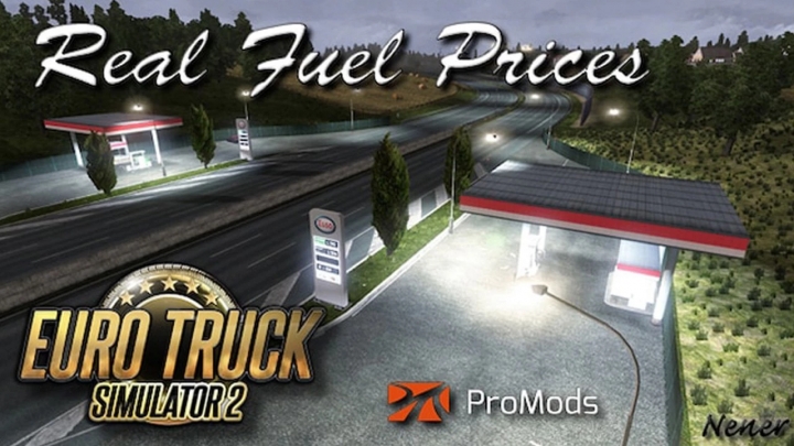 ETS2 - Real Gas Prices 28.08.2021 (1.41.x)