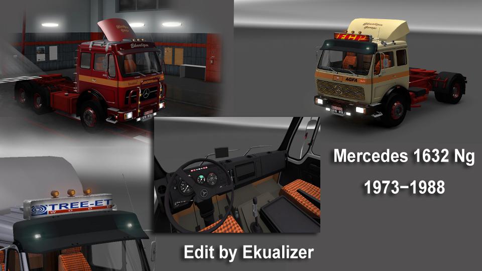 ETS2 - Mercedes-Benz 1632 NG Truck (1.36.x)