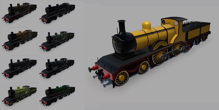 Transport Fever 2 - LB&SCR B2, B4 & B4X Class 4-4-0