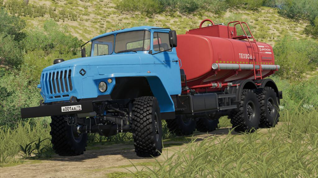 FS19 - Ural 4320-60 ACV/ATZ Truck V1.0