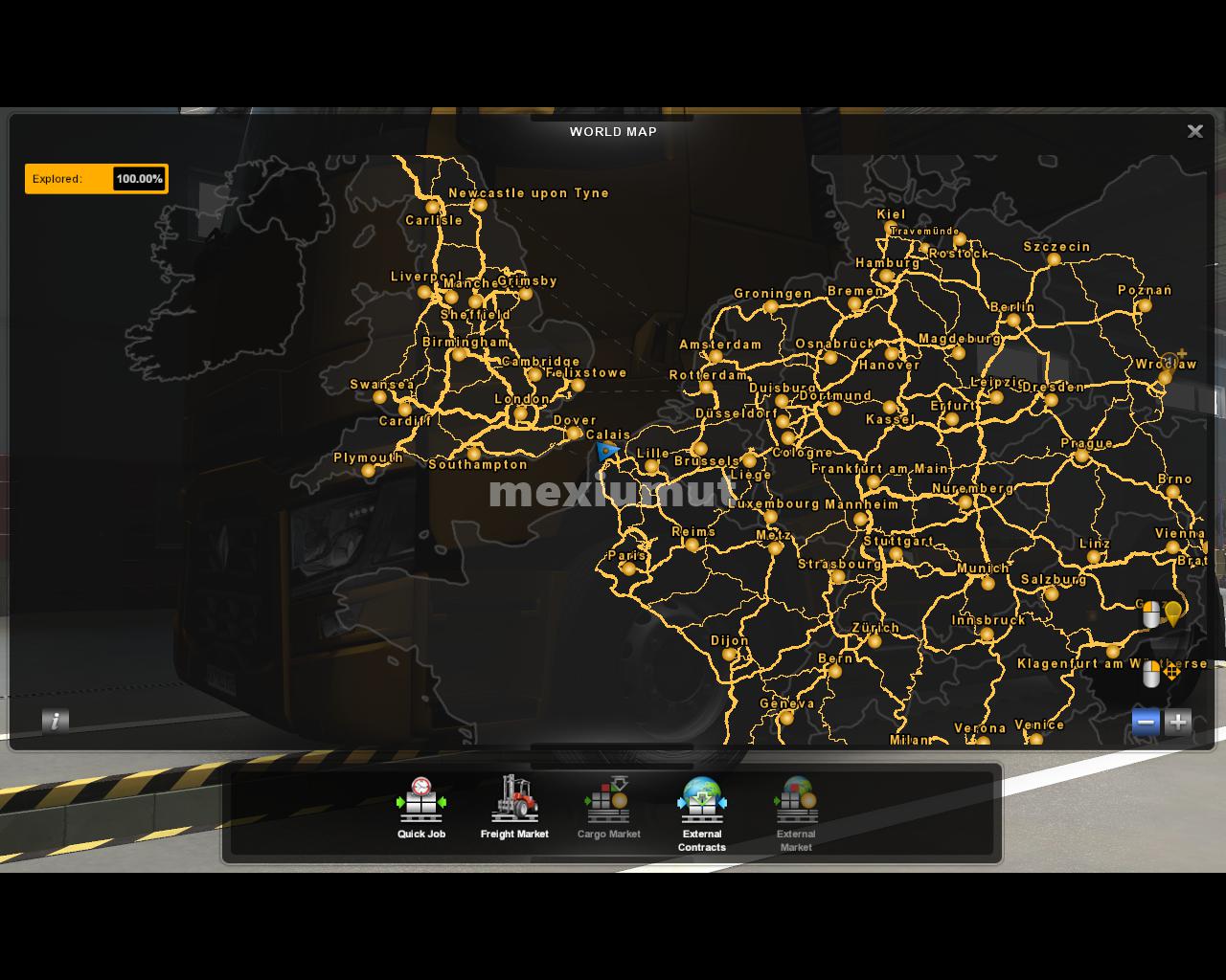 ETS2 Full Savegame NO DLC TruckersMPSingleplayer (1.39.x) Euro