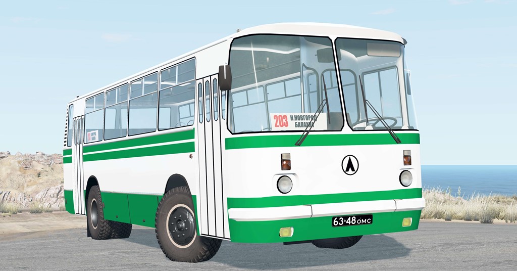 BeamNG - Laz-695N Lviv Bus Mod