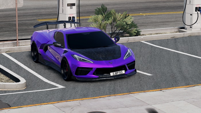 BeamNG – Chevrolet Corvette C8 Car Mod