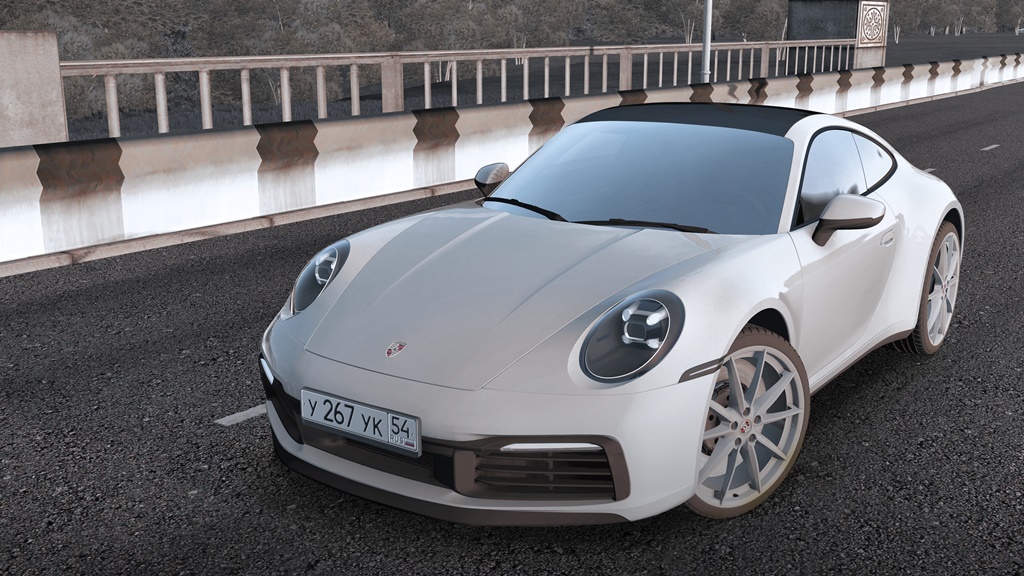 City Car Driving 1.5.8 - 2019 Porsche 911 Carrera S (992)
