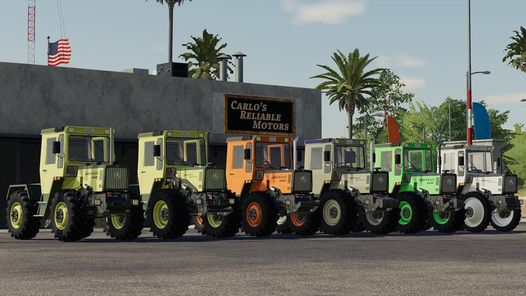 FS19 - Mercedes-Benz Trac 800-900 V1.0.0.1