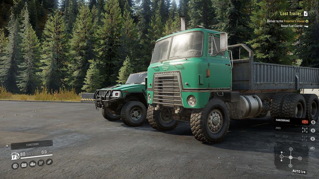 SnowRunner - International Transtar 4070X Truck V1.1
