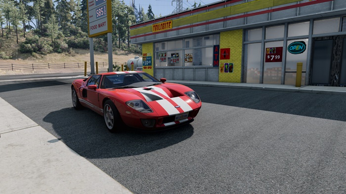 BeamNG – Ford GT 2005 Car Mod