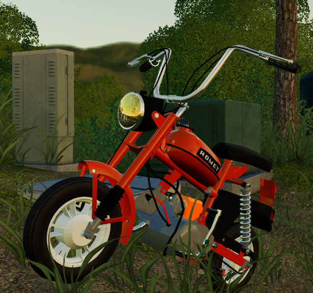 FS19 - Motorynka Romet Pony M2 Udim Mulitcolor V2.0