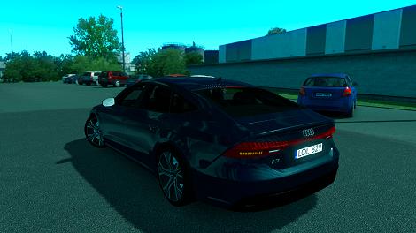 ETS2 - Audi A7 Sportback Car Mod V3 (1.35.X) | Euro Truck Simulator 2 ...