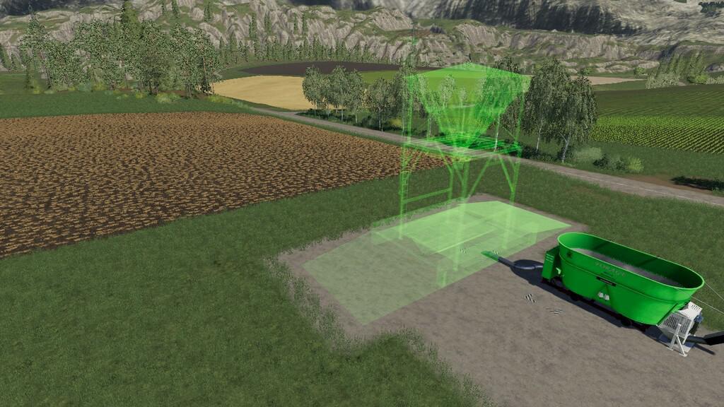 FS19 - Placeable Forage Silo V1