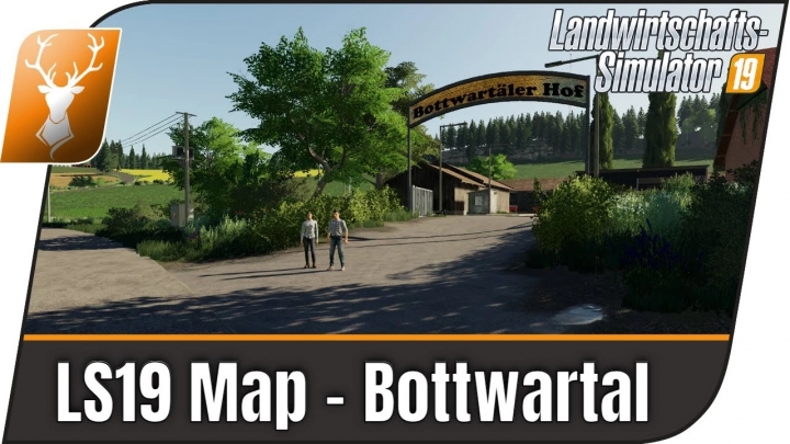 FS19 - Das Bottwartal Map V1.1