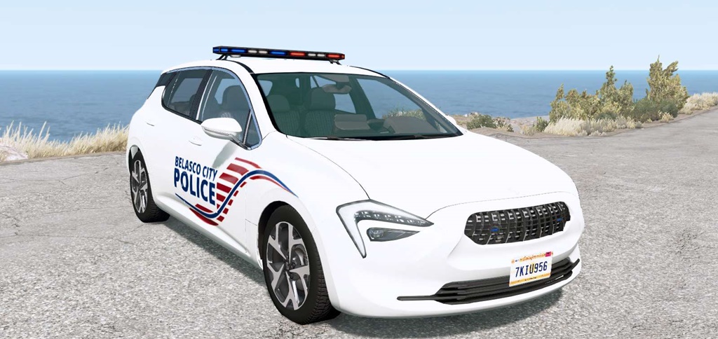 BeamNG - Cherrier FCV Belasco City Police V1.2.2