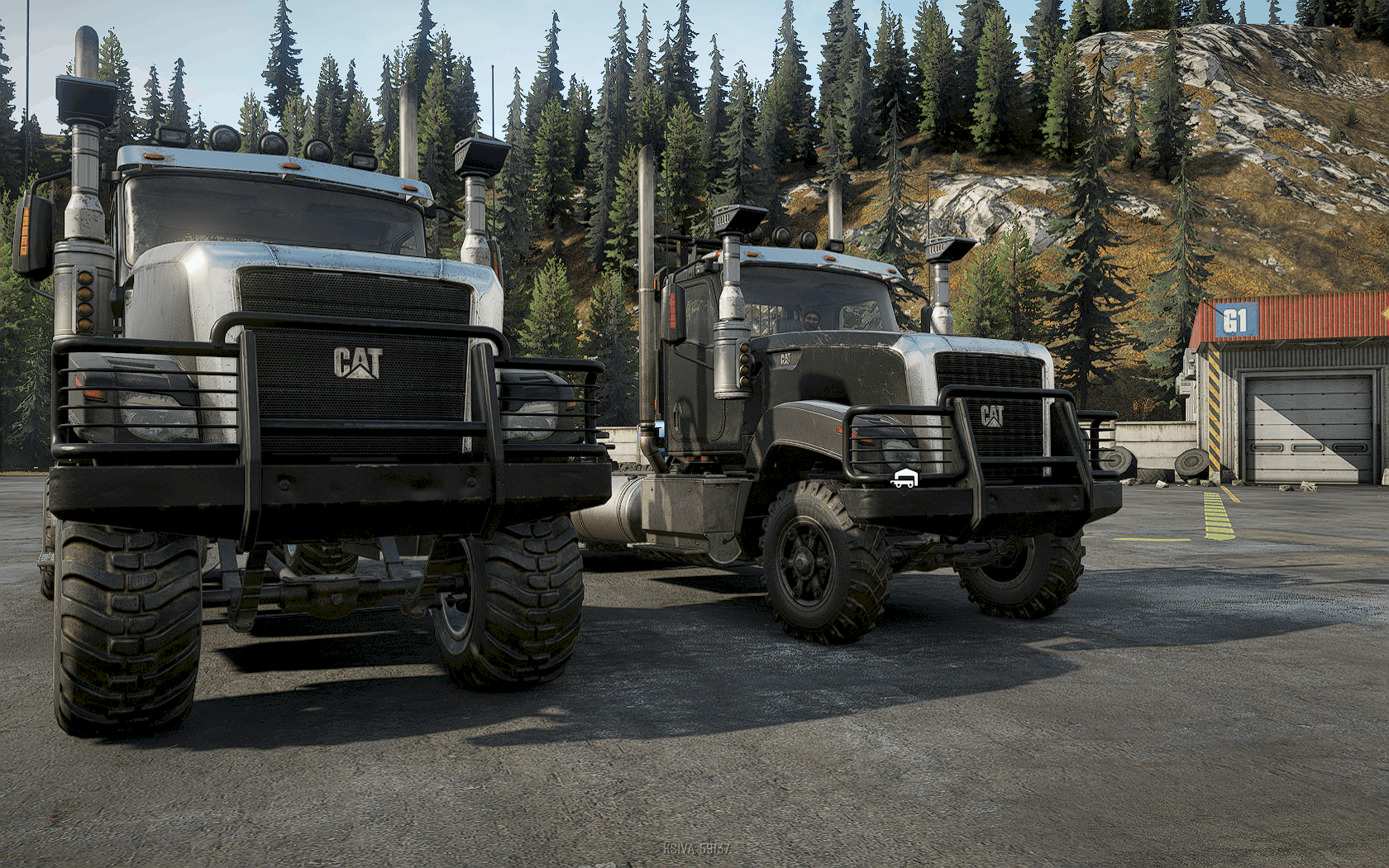 SnowRunner - Caterpillar CT680 Improved V1.0.1