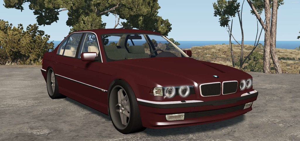 BeamNG - BMW 750iL (E38) 1998 V1.18 | BeamNG Drive | Mods.club