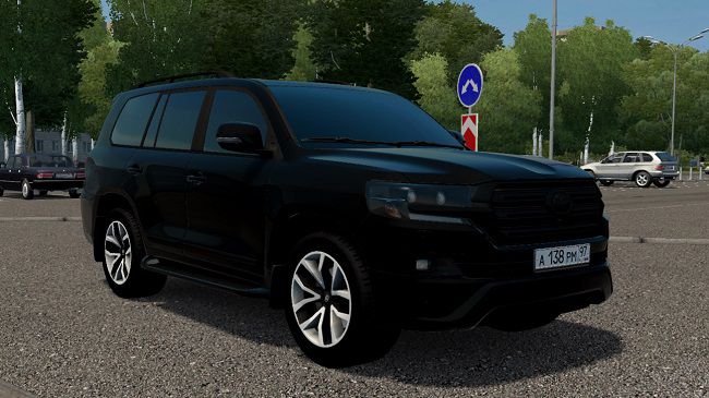 City Car Driving 1.5.9 - Toyota Land Cruiser 200 4.6 2016 Car Mod