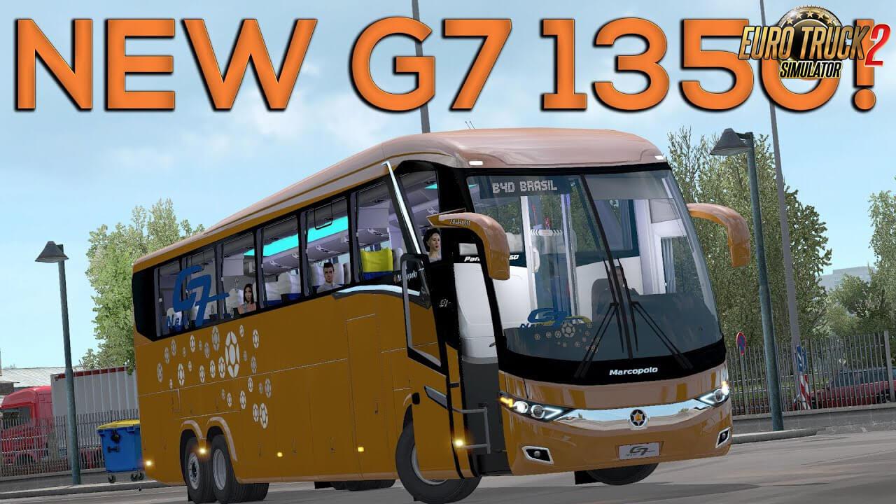 ETS2 - Marcopolo Paradiso 1350 New G7 V1.5 (1.36.x)