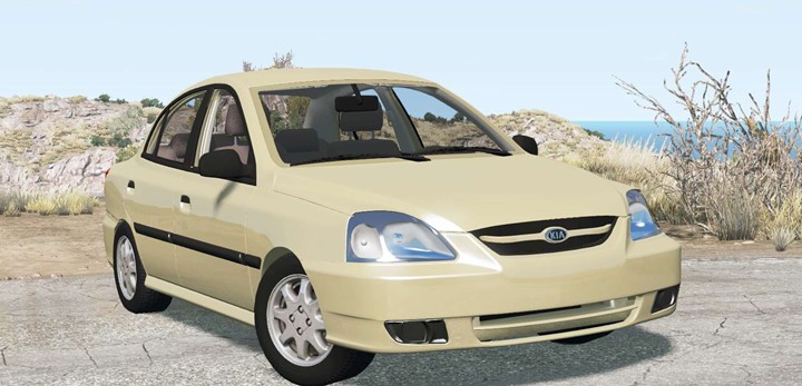 BeamNG - Kia Rio Sedan (DC) 2003 Car Mod