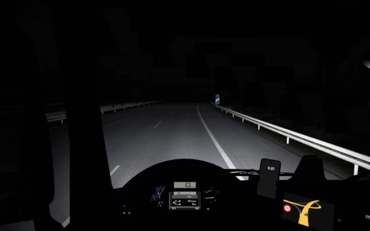 ETS2 - Truck Head Lights Fix V1.0 (1.40.x)