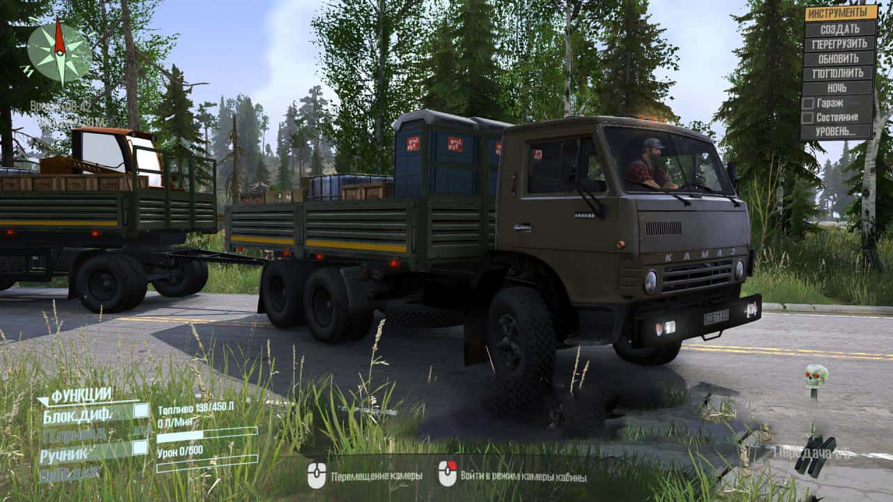 Spintires:Mudrunner - Kamaz-55102 Truck V1.0