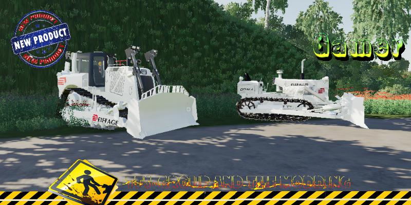 FS19 - Dozer Fiatallis Eiffage V1.5