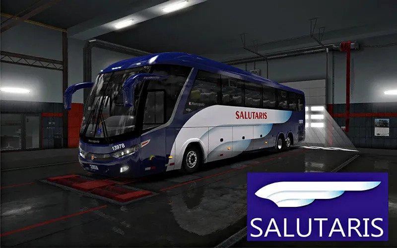 ETS2 - Marcopolo G7 1200 Volvo 6x2 Facelift Bus V1.0 (1.36.x)