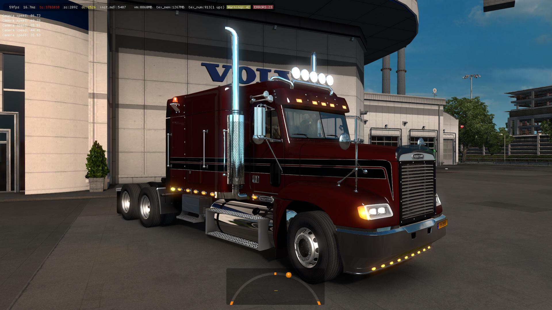 freightliner mods for euro truck simulator 2