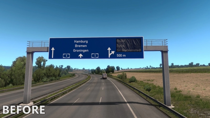 ETS2 - Realistic Signs V1.2 (1.41.x)