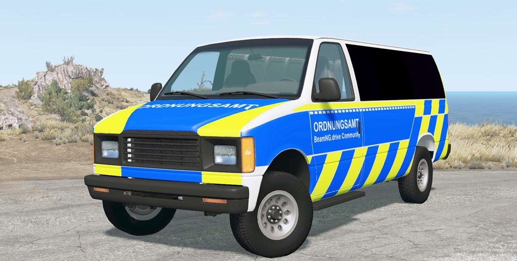 BeamNG - Gavril H-Series German Emergency V1.4