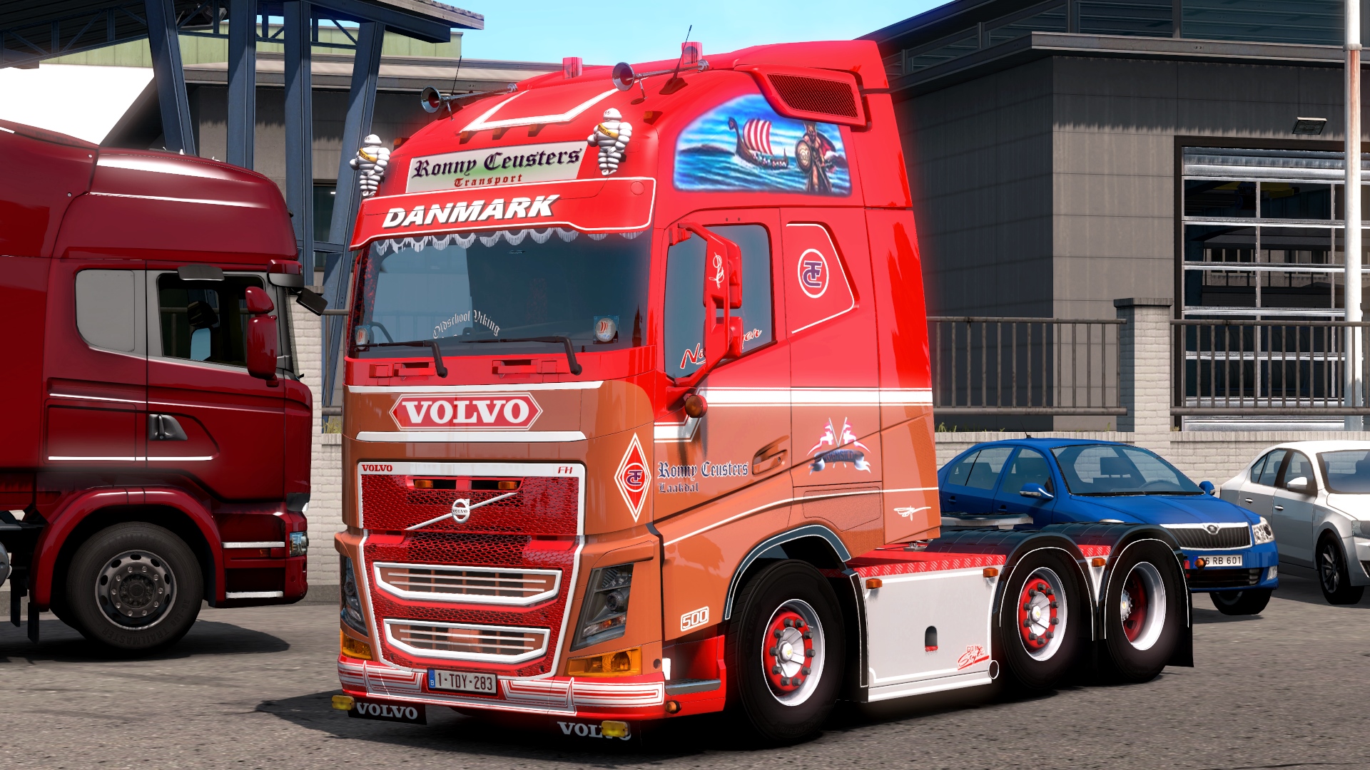 ETS2 - Ronny Ceusters Volvo FH540 Openable Window (1.37.x)