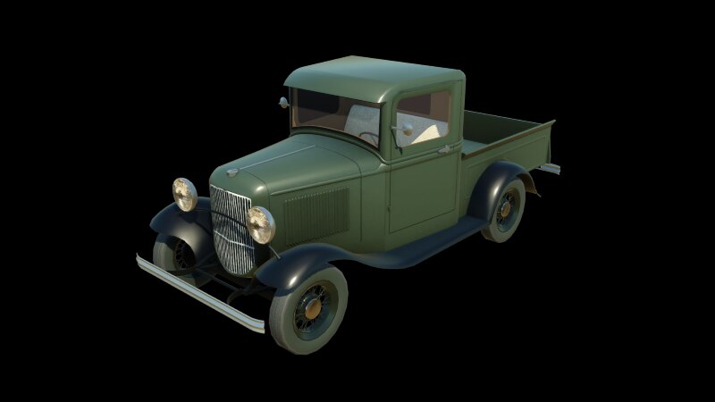 Transport Fever 2 - 1932 Ford Model B Pickup