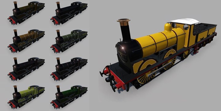 Transport Fever 2 - LB&SCR D2 Class 0-4-2