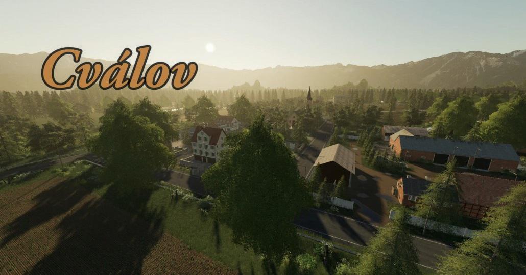 FS19 - Cvalov Map V1