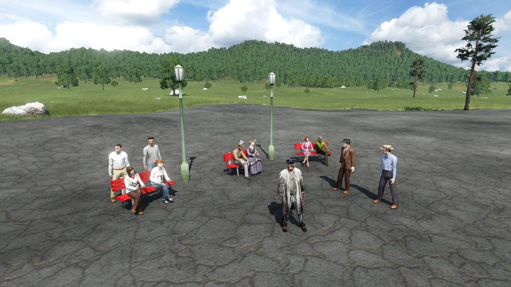 Transport Fever 2 - Person Asset Fixed