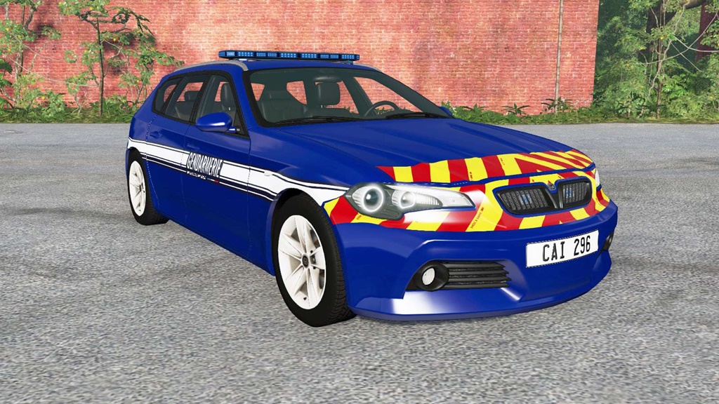 BeamNG - ETK 800-Series Gendarmerie V0.1.5