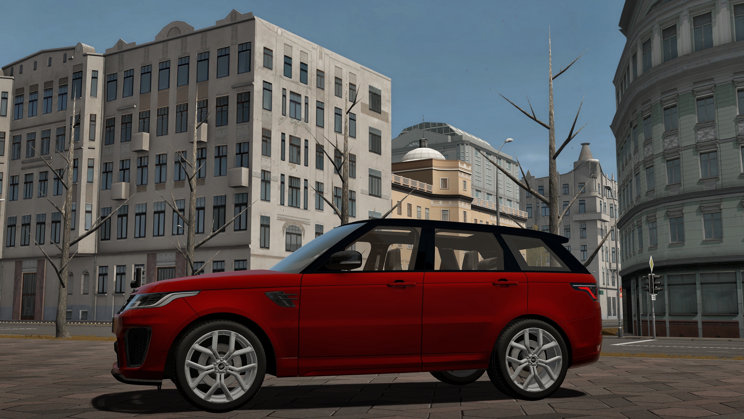 City Car Driving 1.5.8 - Range Rover Sport SVR 2018