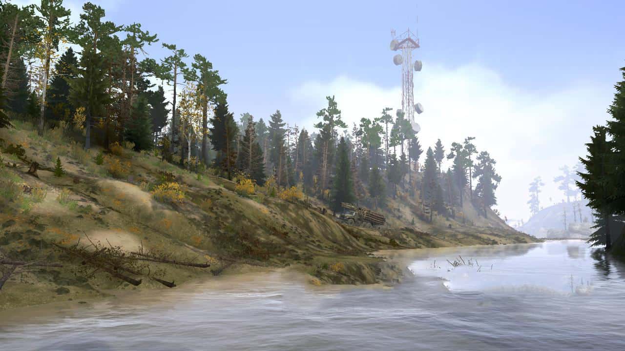 Spintires:Mudrunner - White Canyon Map v0.1