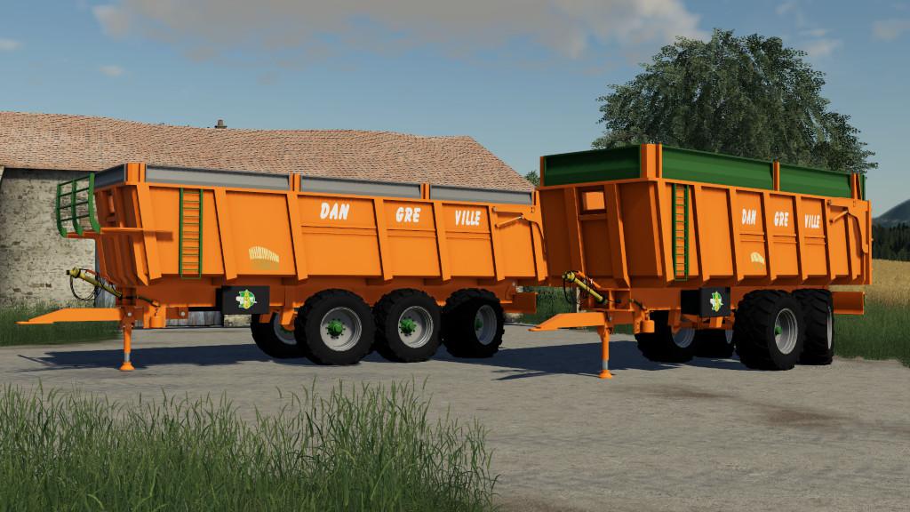 FS19 - Dangreville Trailer Pack V1.0