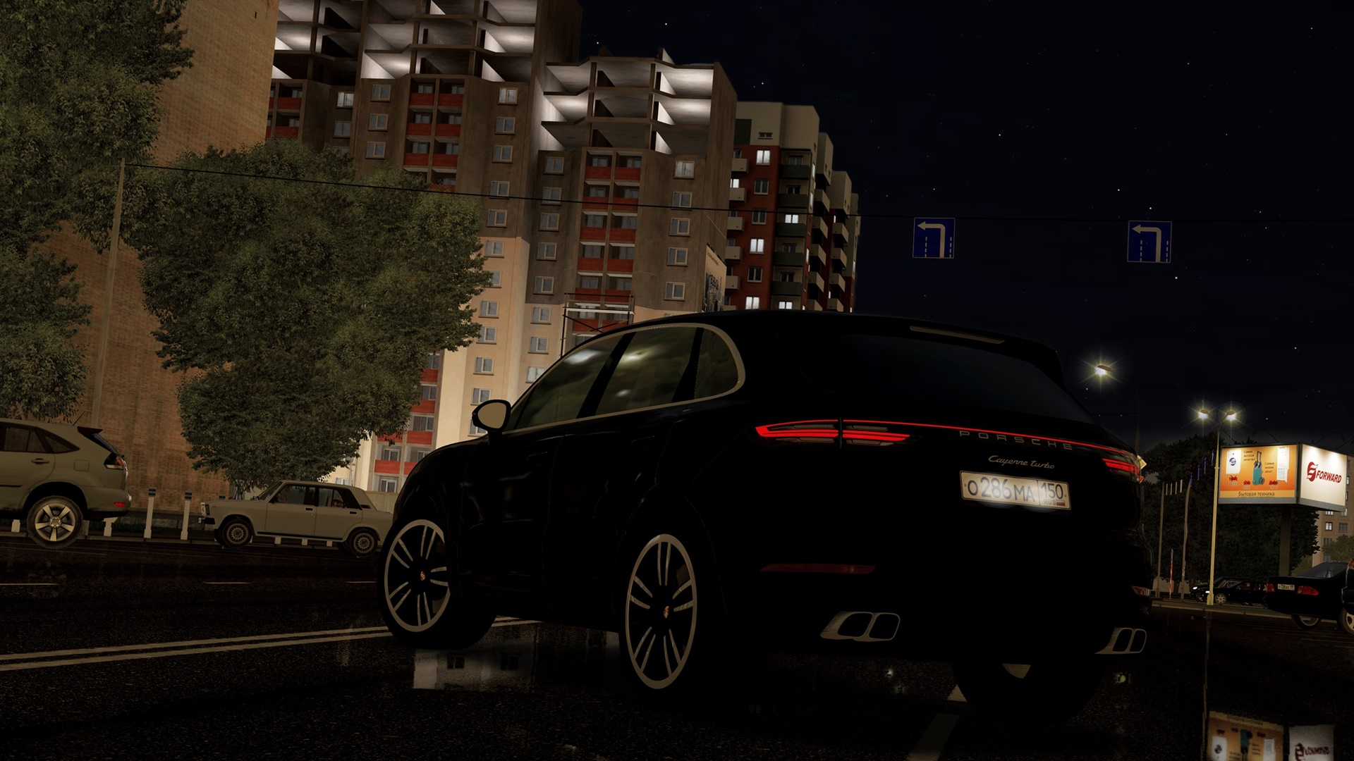 City Car Driving 1.5.8 - Porsche Cayenne Turbo 2019