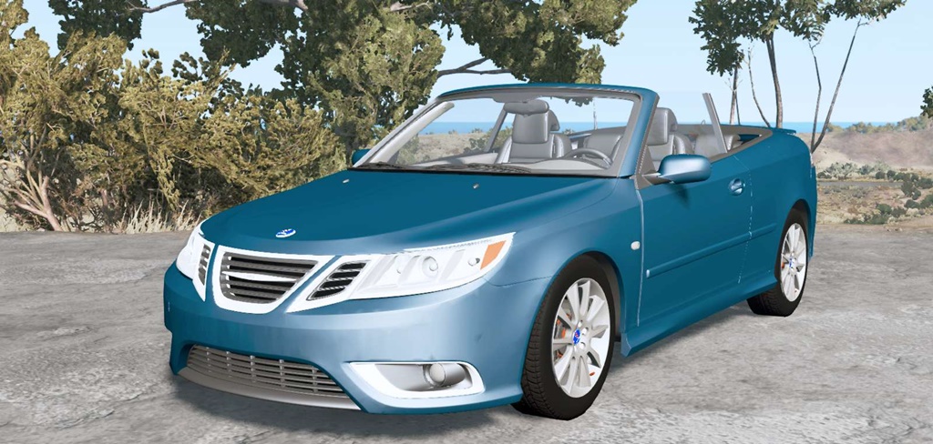 BeamNG - Saab 9-3 Aero Convertible 2011 Car Mod | BeamNG Drive | Mods.club