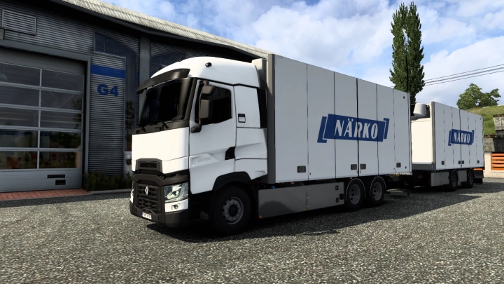 ETS2 - Rigid Chassis Addon Renault T (Ekeri, Knapen, Kraker, Narko, NTM, Vak) 1.40.3