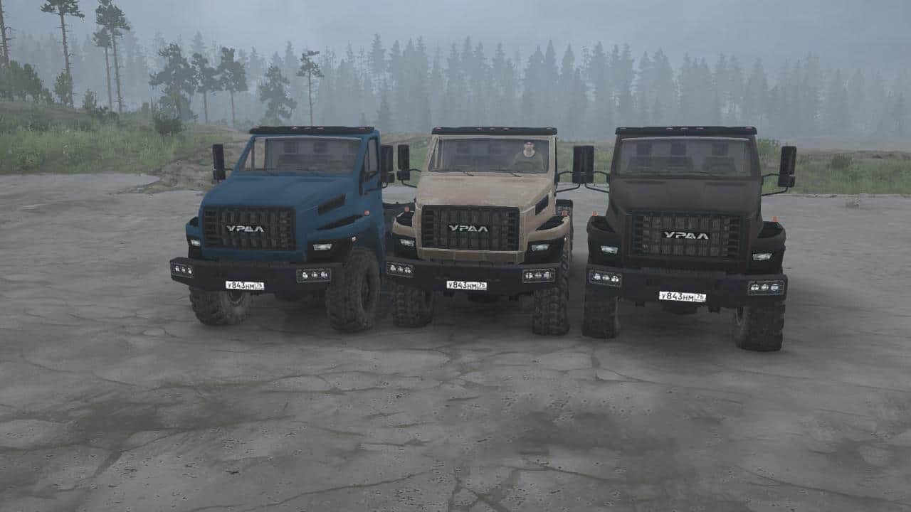 Spintires:Mudrunner - Ural Next Pack V26.11.19