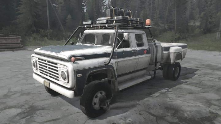 Spintires:Mudrunner - Ford F-750 Truck V22.10.20