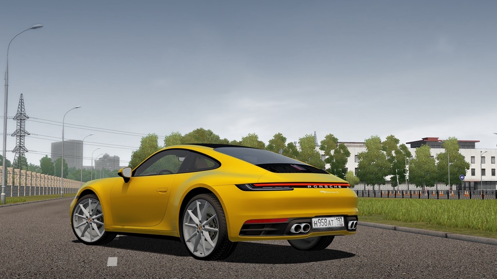 City Car Driving 1.5.8 - 2019 Porsche 911 Carrera S (992)