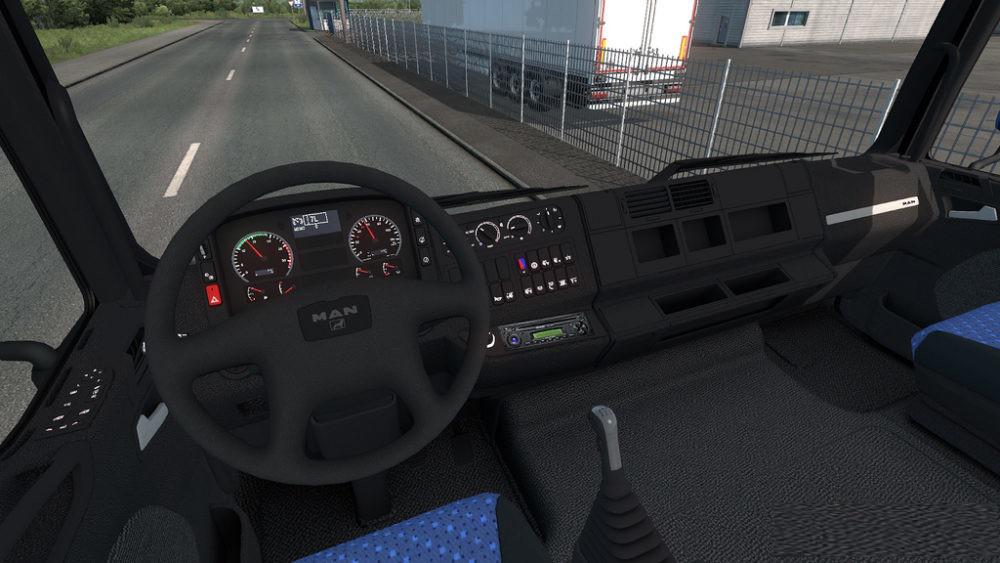 Ets 2 интерьер man